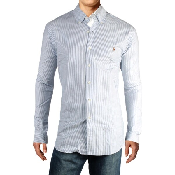 Ralph lauren mens slim fit button down shirt